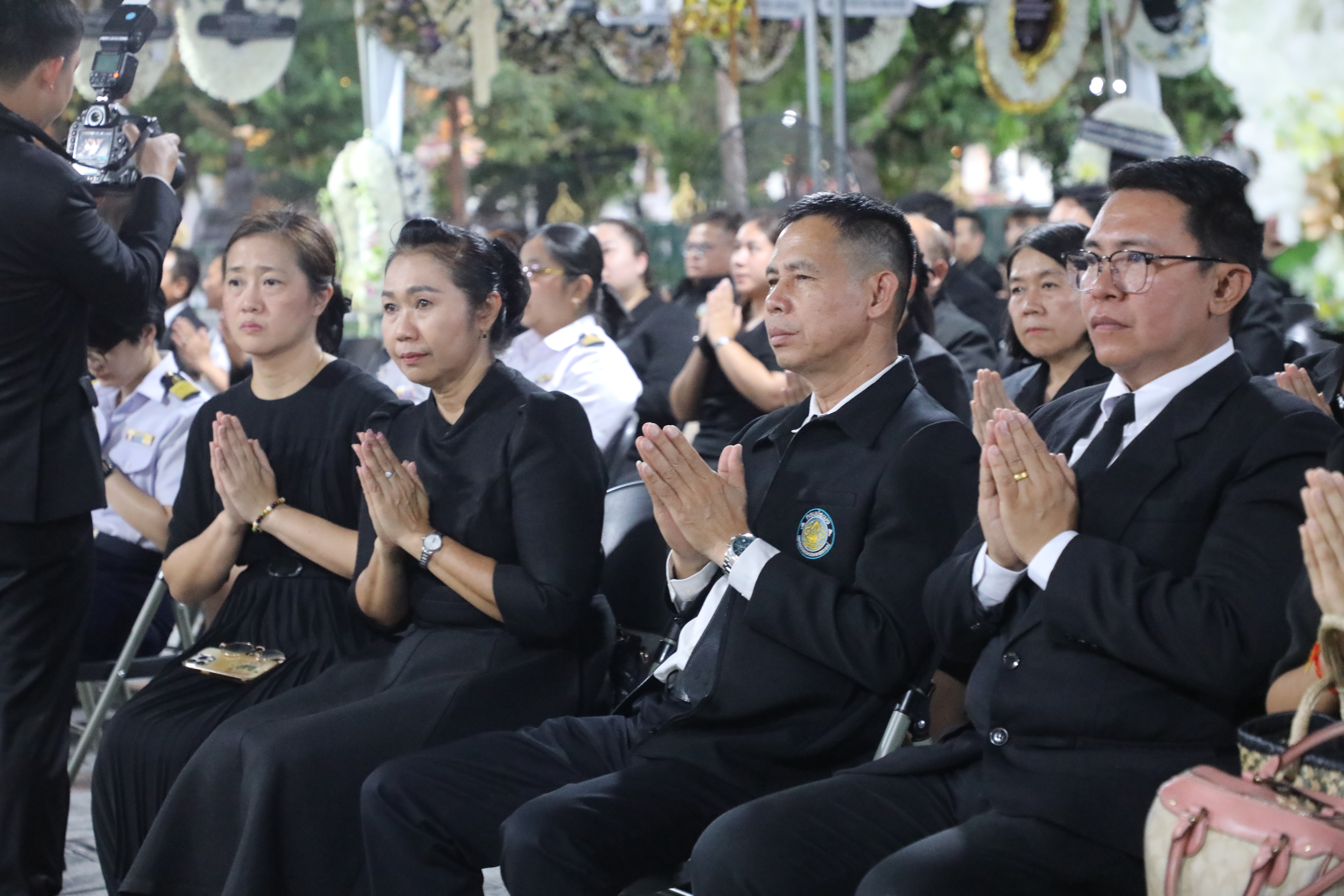 title - ส.ป.ก. ร่วมอาลัย เข้าร่วมงานสวดพระอภิธรรม นายจรัลธาดา กรรณสูต องคมนตรี อดีตปลัดกระทรวงเกษตรและสหกรณ์